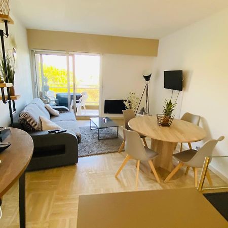 Appartement Cote D'Azur Plage - Piscine - Tennis Вільнев-Лубе Екстер'єр фото