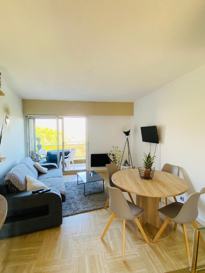 Appartement Cote D'Azur Plage - Piscine - Tennis Вільнев-Лубе Екстер'єр фото